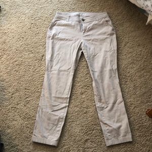 Khaki pants straight leg